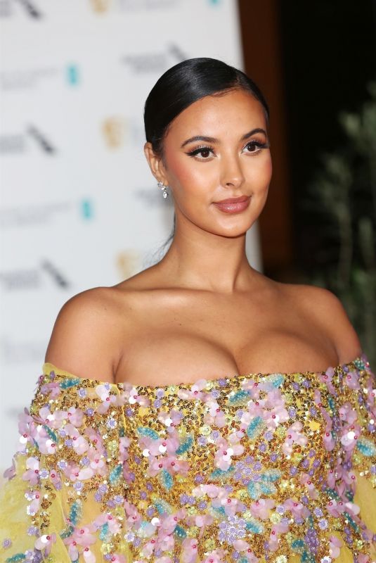 MAYA JAMA at EE British Academy Film Awards 2020 in London 02/01/2020