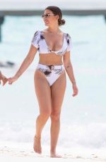 MEGAN BARTON HANSON and CHELCEE GRIMES in Bikinis at a Beach in Maldives 01/26/2020