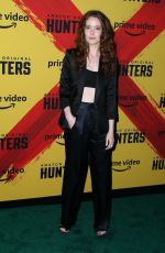 MEGAN CHANNELL at Hunters TV Show Premiere in Los Angeles 02/19/2020