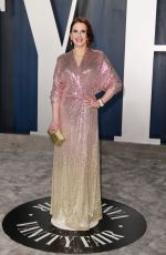 MEGAN MULLALLY at 2020 Vanity Fair Oscar Party in Beverly Hills 02/09/2020