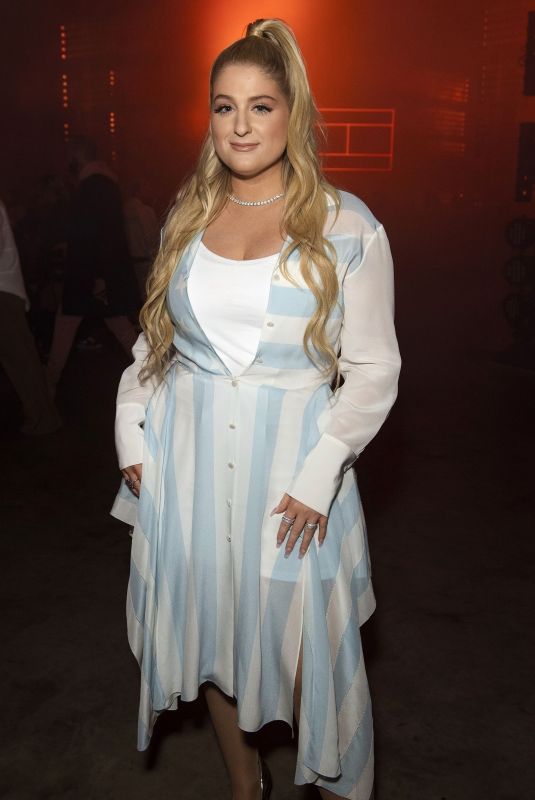 MEGHAN TRAINOR at TommyNow Show at London Fashion Week 02/16/2020