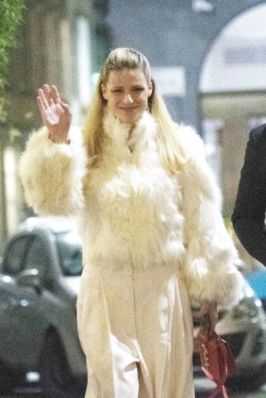 MICHELLE HUNZIKER and Tomaso Trussardi Celebrates Valentine