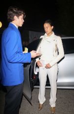MICHELLE RODRIGUEZ Arrives at WME Pre-oscars Party in Hollywood 02/07/2020