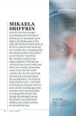MIKAELA SHIFFRIN in Sports Illustrated Magazine, March 2020
