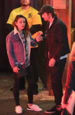 MILA KUNIS and Ashton Kutcher at Saddle Ranch in West Hollywood 02/26/2020