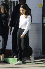 MILA KUNIS Out and About in Beverly Hills 02/28/2020