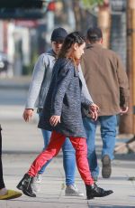 MILA KUNIS Out in Beverly Hills 02/20/2020
