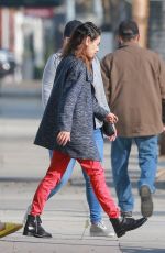 MILA KUNIS Out in Beverly Hills 02/20/2020