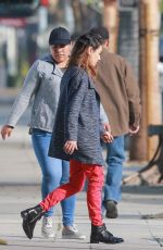 MILA KUNIS Out in Beverly Hills 02/20/2020