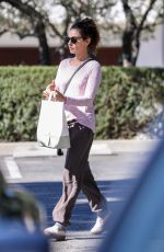 MILA KUNIS Shopping at Beverly Glen Grocery Market in Bel Air 02/26/2020
