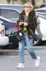 MILEY CYRUS and Cody Simpson Out in Toluca Lake 02/02/2020