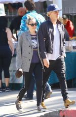 MILEY CYRUS and Cody Simpson Out Shopping in Calabasas 02/15/2020