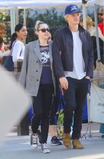 MILEY CYRUS and Cody Simpson Out Shopping in Calabasas 02/15/2020
