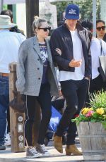 MILEY CYRUS and Cody Simpson Out Shopping in Calabasas 02/15/2020
