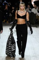 MILEY CYRUS at Marc Jacobs Runway Show at New York Fashion Week 02/12/2020