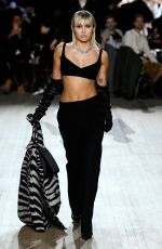 MILEY CYRUS at Marc Jacobs Runway Show at New York Fashion Week 02/12/2020