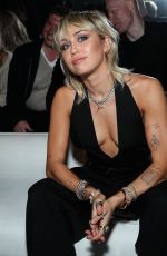MILEY CYRUS at Tom Ford Fashion Show in Los Angeles 02/07/2020