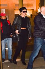 MILEY CYRUS Out in New York 02/11/2020