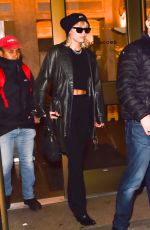 MILEY CYRUS Out in New York 02/11/2020