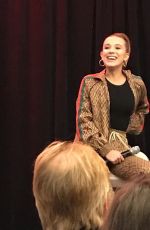 MILLIE BOBBY BROWN at Stranger Fan Meet 3 Panel in Paris 02/23/2020