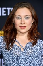 MINA SUNDWALL at Spenser Confidential Premiere in Westwood 02/27/2020