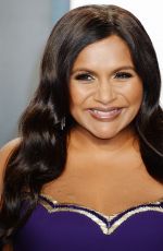 MINDY KALING at 2020 Vanity Fair Oscar Party in Beverly Hills 02/09/2020