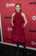 MORGAN SAYLOR at Homeland, Season 8 Premiere in New York 02/04/2020