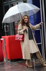 MYLEENE KLASS Arrives at Global Office in London 02/28/2020