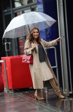 MYLEENE KLASS Arrives at Global Office in London 02/28/2020