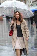 MYLEENE KLASS Arrives at Global Office in London 02/28/2020