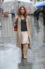 MYLEENE KLASS Arrives at Global Office in London 02/28/2020