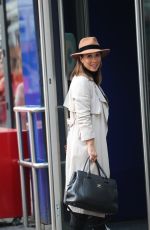 MYLEENE KLASS Arrives at Global Studios in London 02/01/2020