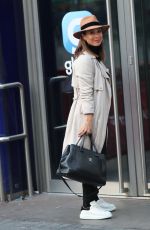 MYLEENE KLASS Arrives at Global Studios in London 02/01/2020