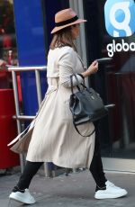 MYLEENE KLASS Arrives at Global Studios in London 02/01/2020
