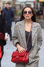 MYLEENE KLASS Arrives at Smooth Radio in London 02/23/2020