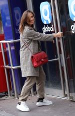 MYLEENE KLASS Arrives at Smooth Radio in London 02/23/2020