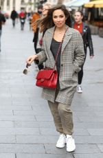 MYLEENE KLASS Arrives at Smooth Radio in London 02/23/2020