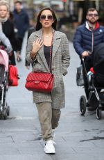 MYLEENE KLASS Arrives at Smooth Radio in London 02/23/2020