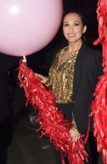 MYLEENE KLASS Leaves Soho House in London 02/04/2020
