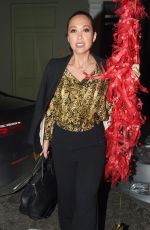 MYLEENE KLASS Leaves Soho House in London 02/04/2020