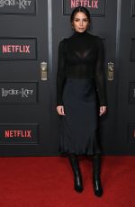 NADIA GRAY at Locke & Key Series Premiere in Hollywood 02/05/2020