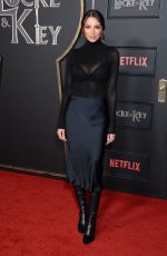 NADIA GRAY at Locke & Key Series Premiere in Hollywood 02/05/2020