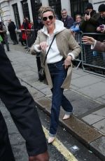 NADINE COYLE Leaves BBC Studios in London 02/08/2020