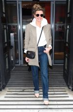NADINE COYLE Leaves BBC Studios in London 02/08/2020