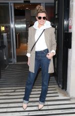 NADINE COYLE Leaves BBC Studios in London 02/08/2020