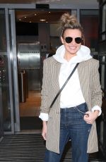 NADINE COYLE Leaves BBC Studios in London 02/08/2020