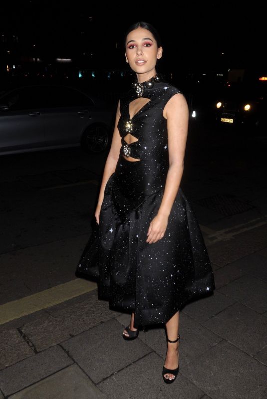 NAOMI SCOTT at Bafta Vogue x Tiffany Fashion and Film After-party in London 02/02/2020