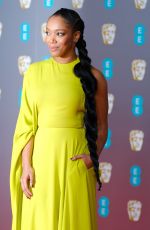 NAOMIE ACKIE at EE British Academy Film Awards 2020 in London 02/01/2020