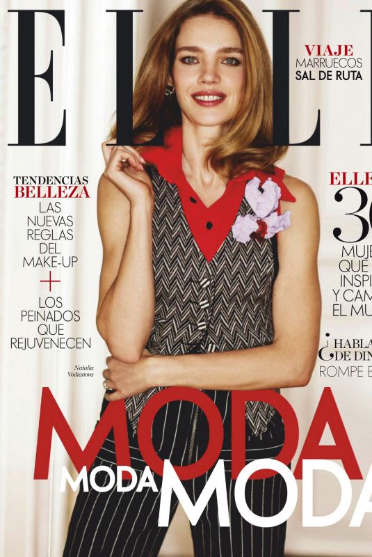 NATALIA VODIANOVA in Elle Magazine, Spain March 2020