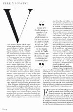 NATALIA VODIANOVA in Elle Magazine, Spain March 2020